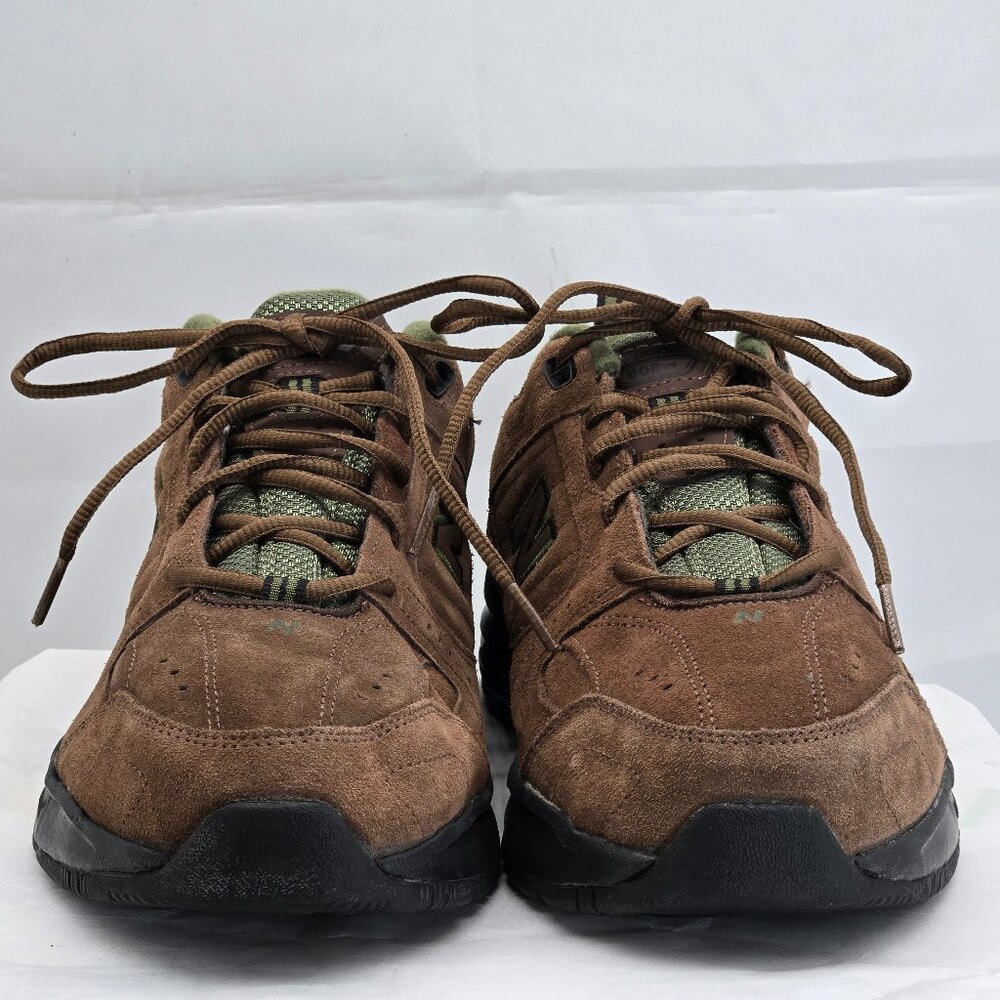 New Balance 608v2 Shoes Mens 8 Suede Brown Green Walking Hiking MX608V20